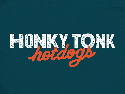 Honky Tonk Hotdogs country dog food honky hot hotdogs script tonk trailer type western wood