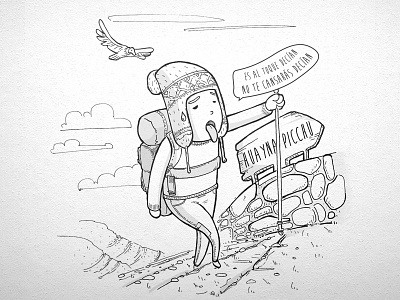 Going cuzco condor cuzco doodle machupicchu turism