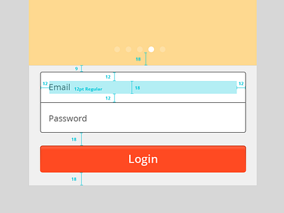 Login Page app ios iphone