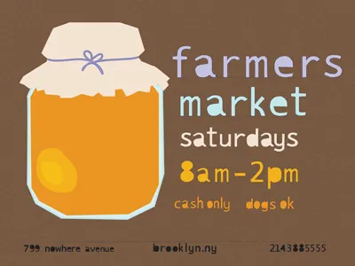 Honey/Farmers Market