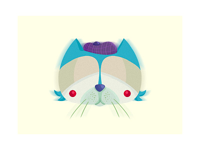 Cat cat character design illustration test