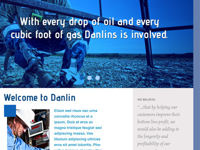 Oil & Gas blue energy gas oil