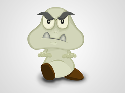 Self Portrait illustration monster mushroom walk zombie