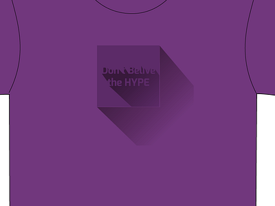 T-shirt "Hype" longshadow tee shirt