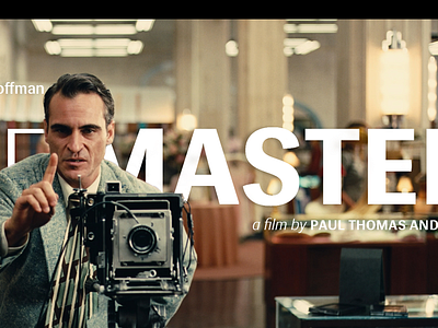 The Master film paul thomas anderson poster siri the master