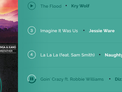 Custom Player on Site music player ui
