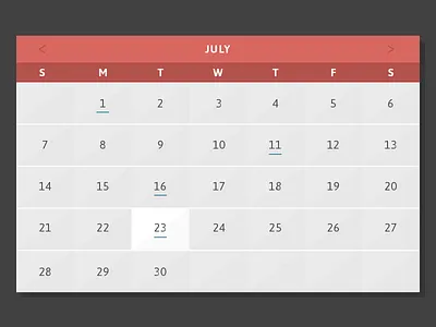 clndr calendar clndr