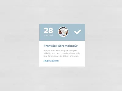 Free about / profile box about block box design free profile social