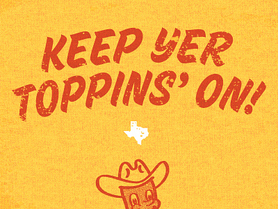 Keep Yer Toppins' On anamorphic austin brush food honky hotdog hotdogs tonk trailer