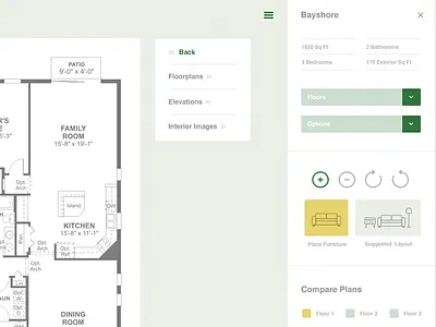 Home Builder UI Design brave people layout mobile tablet ui ux web design web development