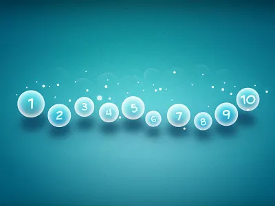 Number Bubbles agnitus app blue child education game illustration ios iphone math numbers