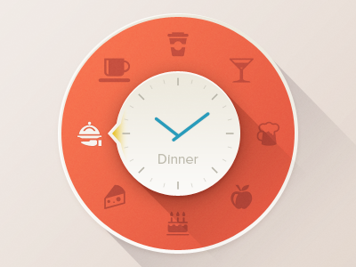 Reminder clock icon time ui vector widget