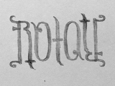 Ambigram - Work In Progress ambigram hand lettering lettering pencil sketch typography work in progress