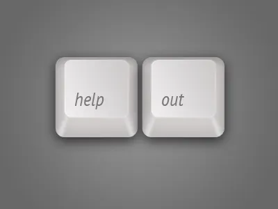 help out apple keyboard icon illustration key mohldesign photoshop ui