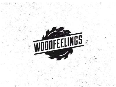 Wood blade brand furniture logo logo design mark saw wood
