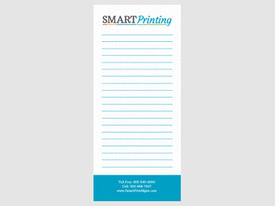 Scratch pad for local print shop pad scratch