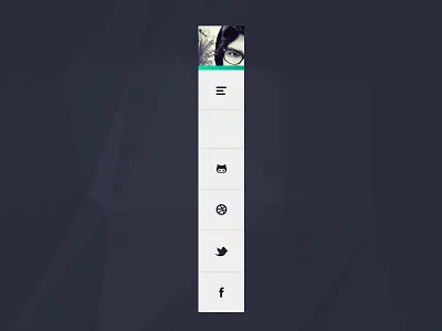 URB - Personal site / Nav buttons flat design interface landing lima nav navigation personal site peru urb