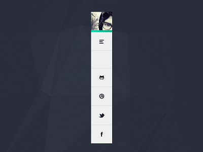 URB - Personal site / Nav buttons flat design interface landing lima nav navigation personal site peru urb