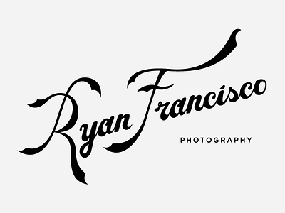 Ryan Francisco lettering logo logotype script