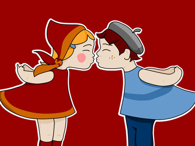 Kiss kids kiss