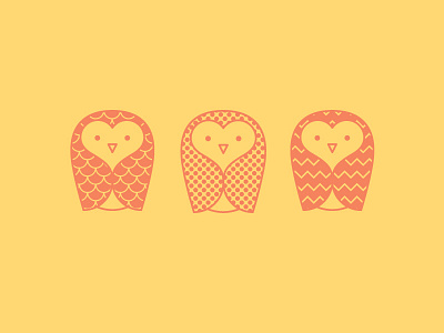 Owls icons owl