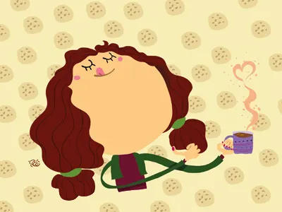 Little Cookies cocoa cookies girls
