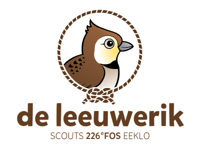 De Leeuwerik bird branding leeuwerik scouting