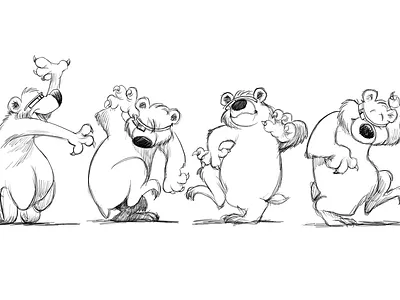 Dancing Bear Dribbble bear dancing google glass