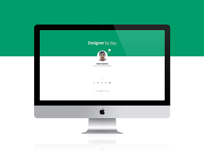 New Personal Site layout marin sotirov personal typography website