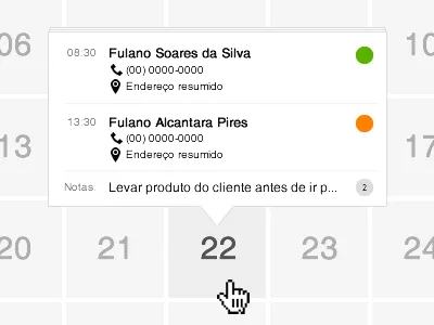 Studying a new ui calendar calendar diary ui