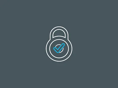 Secure checkmark freshthrills icon illustration lock secure startup
