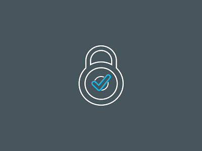 Secure checkmark freshthrills icon illustration lock secure startup