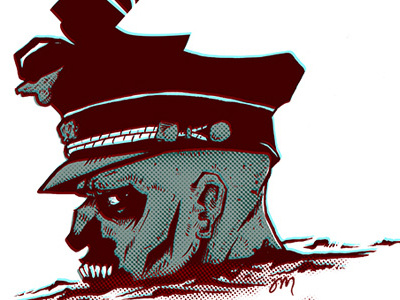 Dead Snow by Jacob McAlister alternativemovieposter deadsnow design illustration jacobmcalister