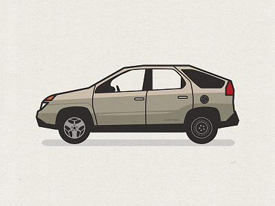 Walter White's Ride aztek breaking bad car flat pontiac walter white