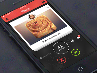 PassPic gif ios ios7 iphone photos social ui ux