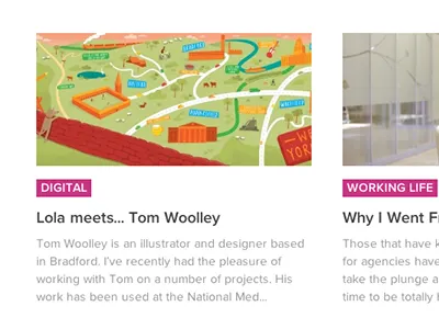 Blog page blog image posts tag type