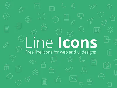 Free Line Icons free icons line icons