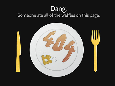 404 Error Page 404 error illustration waffle