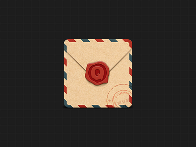 Q-Mail icon loveui mail quan