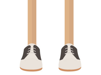 Saddle Shoe fashion illustration nerd shoes vector