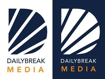 Dribbreak avenir branding navy orange