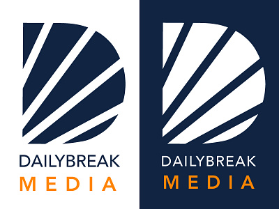 Dribbreak avenir branding navy orange