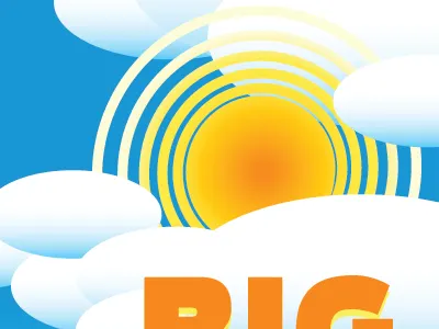 Big God - Clouds client proof vector