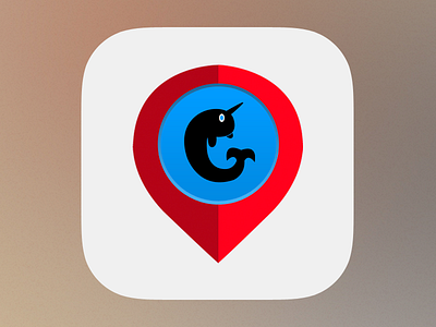 GleeBox App Icon Update app icon design gleebox icon ios local location logo logo design narwhal ui ux