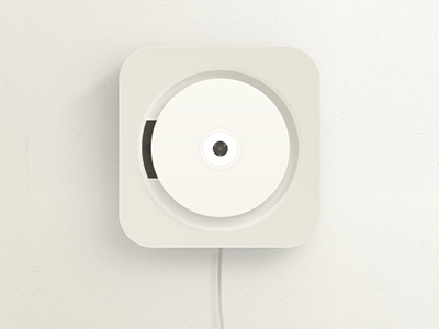 Example of MUJI cd player