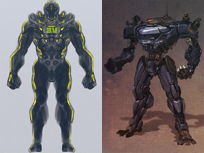 Powersuit & Mech Design conceptart conceptdesign design illustration ipad mech photoshop powersuit robot sketchbookpro