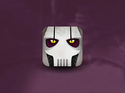 Star Wars Villain Helmet Icons - General Grievous grievous helmet icon star wars