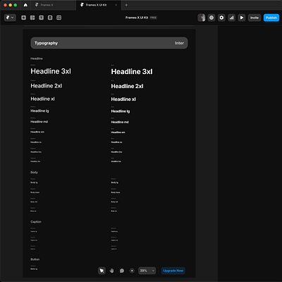 Dynamic typography in Framer branding design design system figma framer framer ui kit interface typography ui ui kit ux