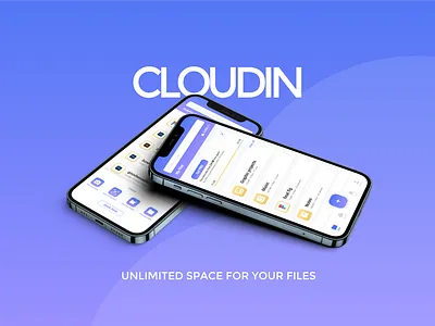 File Storage App Concept app design graphic design mobile app product design service ui ux