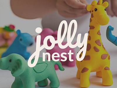 Branding & Packaging | JollyNest | Child brand brand design branding child creative studio design graphic design kids logo packaging plastiline vector